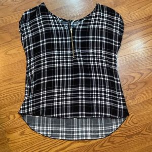 Plaid Gingy& Cocoa top Large